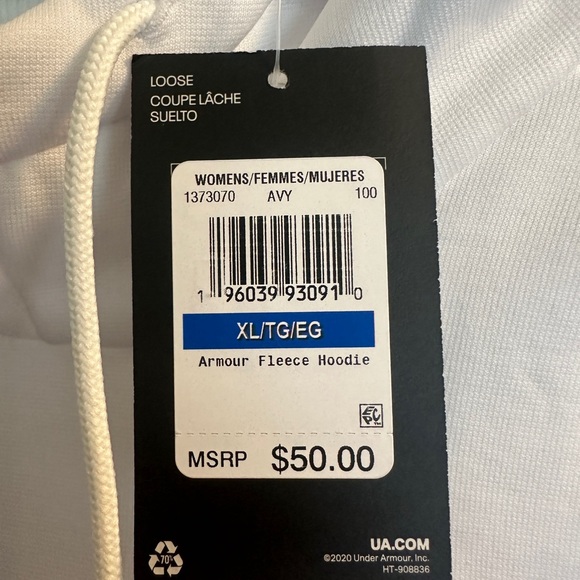 NWT Under Armour Sweatshirt - Picture 2 of 2